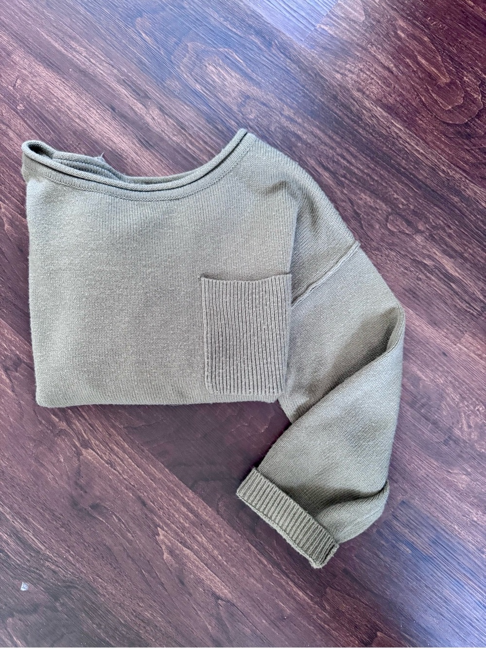 Pink Lily Olive sweater